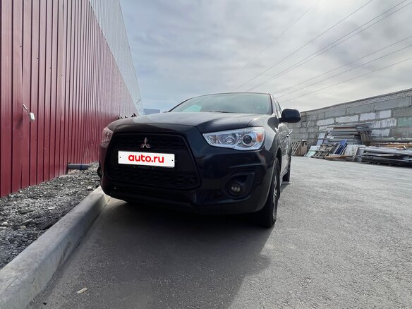 2014 Mitsubishi ASX I Рестайлинг, чёрный, 1199999 рублей - вид 2