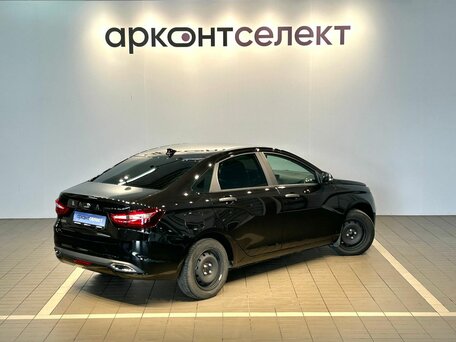 2024 Lada (ВАЗ) Vesta I Рестайлинг (NG), чёрный, 1215000 рублей, вид 2