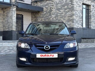 2008 Mazda 3 I (BK) Рестайлинг, синий, 815000 рублей, вид 3