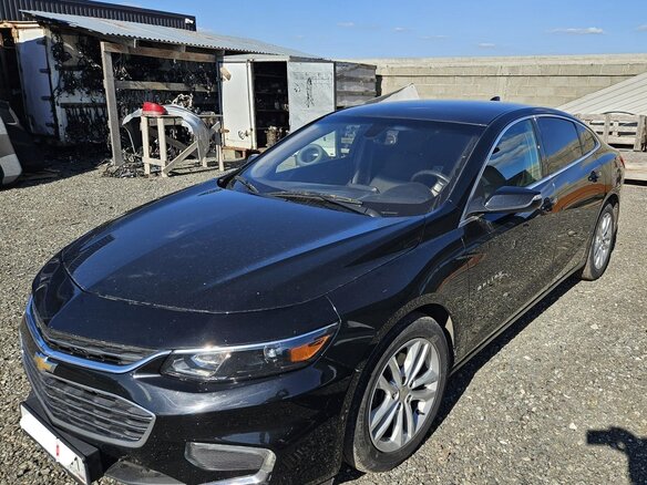 2016 Chevrolet Malibu IX, чёрный - вид 2