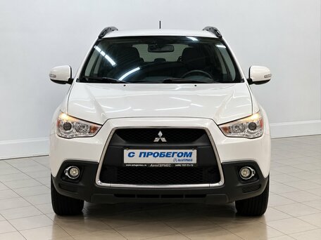 2012 Mitsubishi ASX I, белый, 1075000 рублей, вид 2