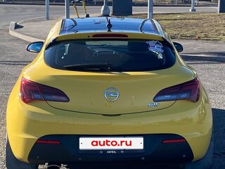 2013 Opel Astra GTC J Рестайлинг, жёлтый, 750000 рублей, вид 4