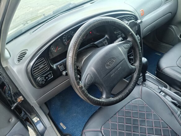 2008 Kia Spectra I Рестайлинг 2, чёрный, 275000 рублей - вид 9