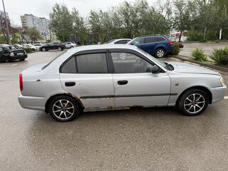 2006 Hyundai Accent ТагАЗ II, серебристый, 190000 рублей, вид 2