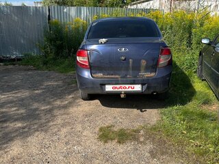 2014 Lada (ВАЗ) Granta I, синий, 175000 рублей, вид 4