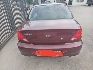 2008 Kia Spectra I Рестайлинг 2, красный, 220000 рублей, вид 2