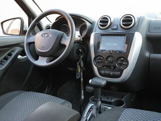 2014 Lada (ВАЗ) Granta I, серебристый, 449000 рублей, вид 3