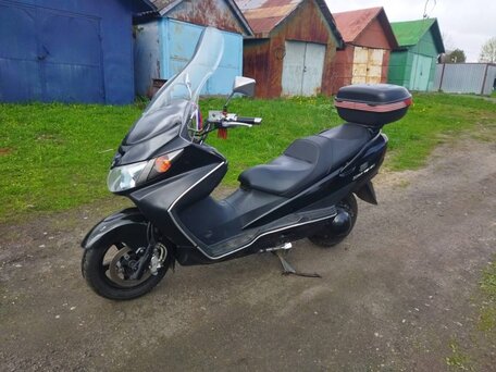 2006 Suzuki Burgman (SkyWave) 400, чёрный, 220000 рублей, вид 1