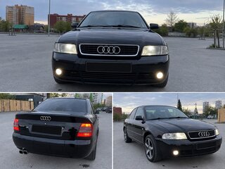 2000 Audi A4 I (B5) Рестайлинг, чёрный, 510000 рублей, вид 1
