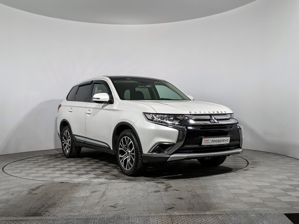 2018 Mitsubishi Outlander III Рестайлинг 2, белый - вид 2