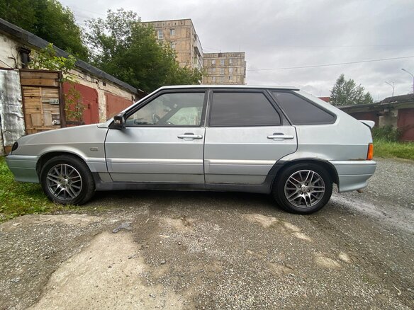 2007 Lada (ВАЗ) 2114, серебристый, 270000 рублей - вид 3