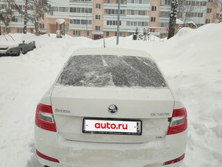 2013 Skoda Octavia III (A7), белый, 850000 рублей, вид 2