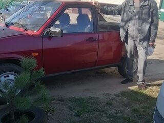 1992 Lada (ВАЗ) 2109, пурпурный, 200000 рублей, вид 2
