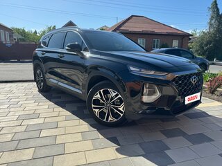 2018 Hyundai Santa Fe IV, чёрный, 3100000 рублей, вид 1