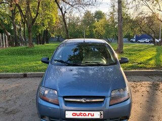 2008 Chevrolet Aveo I, синий, 240000 рублей, вид 1