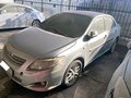 2008 Toyota Corolla AMT X (E140, E150), серебристый