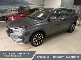 2026 Lada (ВАЗ) Vesta SW Cross I Рестайлинг (NG), серый, 2148900 рублей, вид 2