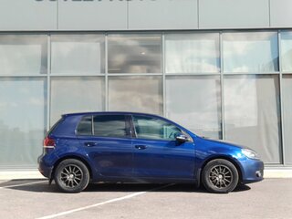 2012 Volkswagen Golf VI, синий, 571000 рублей, вид 3