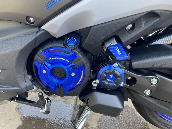 2020 Yamaha TMAX, серый, 999999 рублей - вид 17
