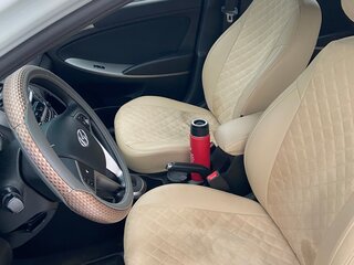 2016 Hyundai Solaris I Рестайлинг, белый, 1100000 рублей, вид 3