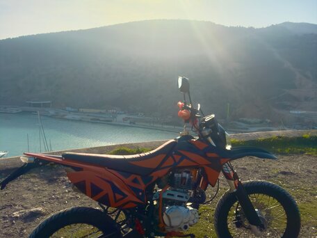 2017 Racer Enduro, оранжевый, 80000 рублей, вид 2