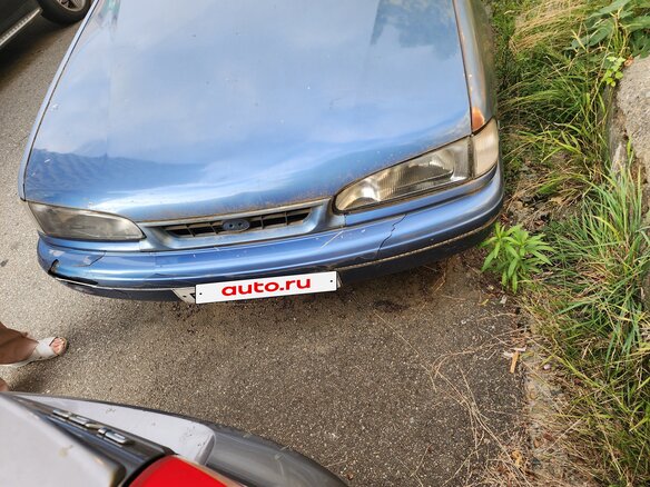 1993 Hyundai Sonata III, синий, 60000 рублей