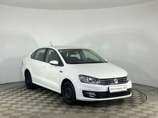 2020 Volkswagen Polo V Рестайлинг, белый, 1322000 рублей, вид 3