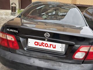 2005 Nissan Almera II (N16) Рестайлинг, чёрный, 110000 рублей, вид 2