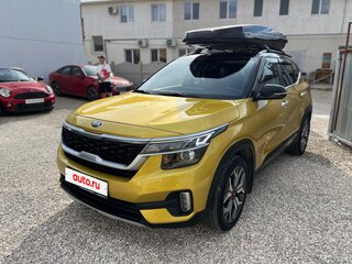 2021 Kia Seltos I, жёлтый, 1790000 рублей, вид 4