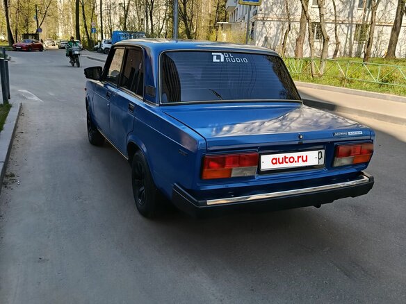 2001 Lada (ВАЗ) 2107, синий, 170000 рублей - вид 2