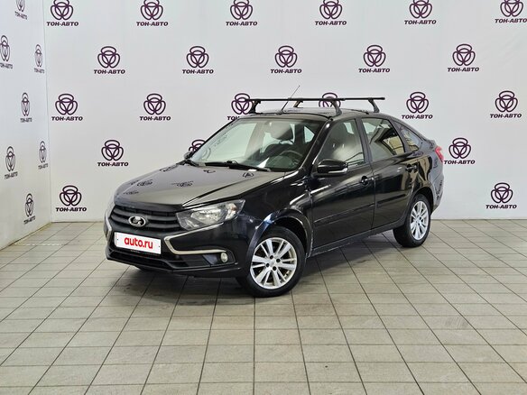2018 Lada (ВАЗ) Granta I Рестайлинг, чёрный