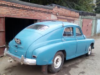 1956 ГАЗ М-20 «Победа», чёрный, 500000 рублей, вид 3