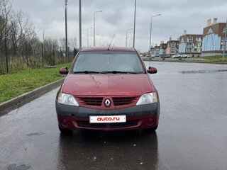 2009 Renault Logan I, красный, 210000 рублей, вид 1