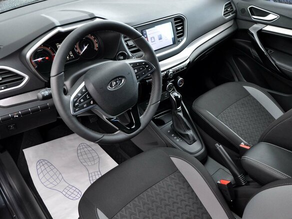 2025 Lada (ВАЗ) Vesta I Рестайлинг (NG), серый, 1450000 рублей - вид 9