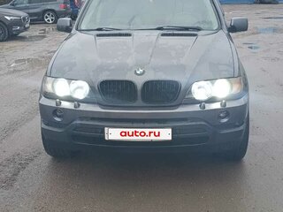 2002 BMW X5 3.0d I (E53), серый, 950000 рублей, вид 3