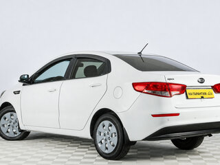2016 Kia Rio III Рестайлинг, белый, 879000 рублей, вид 4