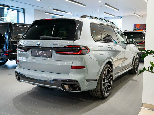 2025 BMW X7 40d I (G07) Рестайлинг, серый - вид 6