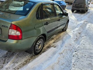 2008 Lada (ВАЗ) Kalina I, зелёный, 305000 рублей, вид 3