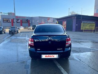 2013 Lada (ВАЗ) Granta I, синий, 505000 рублей, вид 5