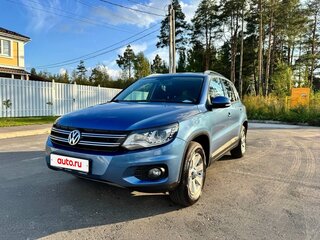 2013 Volkswagen Tiguan I Рестайлинг, синий, 1550000 рублей, вид 2