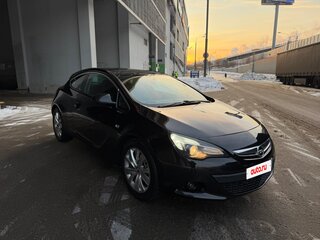 2013 Opel Astra GTC J Рестайлинг, чёрный, 1155555 рублей, вид 2