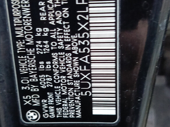 2002 BMW X5 3.0i I (E53), чёрный, 895000 рублей - вид 13