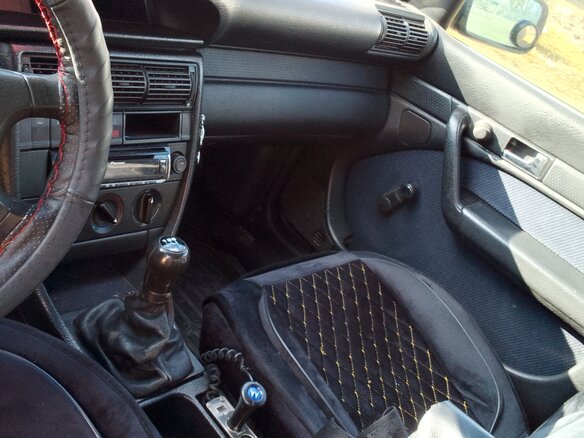 1991 Audi 100 IV (C4), синий, 320000 рублей - вид 20
