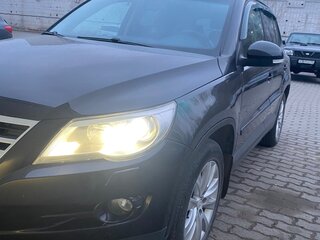 2009 Volkswagen Tiguan I, чёрный, 949999 рублей, вид 4