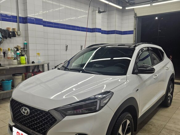 2020 Hyundai Tucson III Рестайлинг, белый