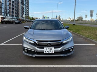 2020 Honda Civic X Рестайлинг, серебристый, 2390000 рублей, вид 2