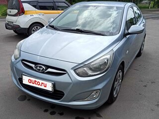 2011 Hyundai Solaris I, серый, 670000 рублей, вид 3
