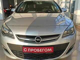 2013 Opel Astra J Рестайлинг, серебристый, 530000 рублей, вид 3