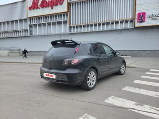 2008 Mazda 3 I (BK) Рестайлинг, чёрный, 520000 рублей, вид 3