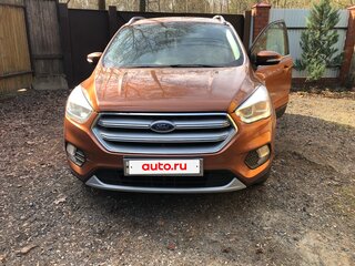 2017 Ford Kuga II Рестайлинг, коричневый, 1600000 рублей, вид 4
